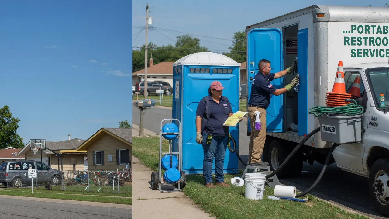 Portable Toilet Rental in Dysart, IA near me